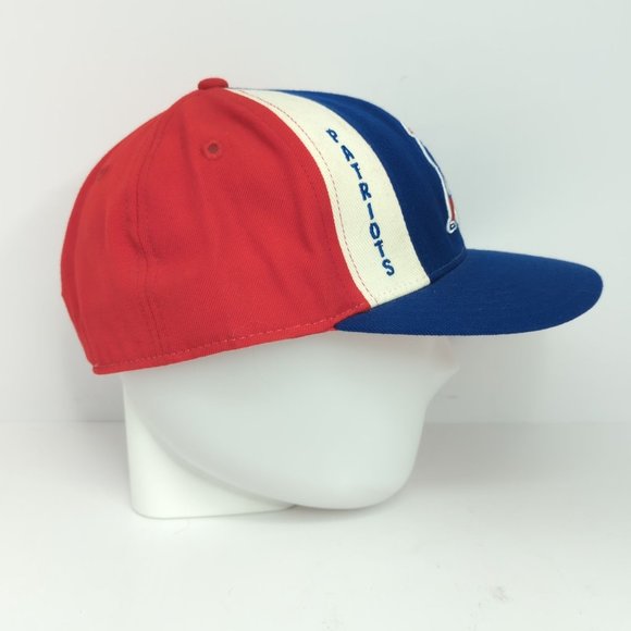 Reebok NFL New England Patriots Gridiron Classic Patriot Fitted Wool Hat Sz 8 - Picture 4 of 10